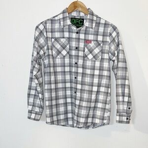 Dixxon Flannel Company Charlie Chaplin snap button youth division flannel